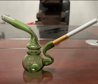 غليون زجاجي كلاسيكي