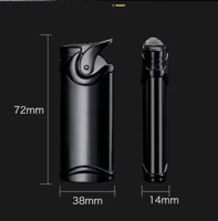 ولاعة تورش لهب أحمر معدنية صغيرة