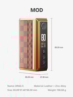 جهاز دراج 5 من شركة فوبو - VOOPOO DRAG 5 KIT