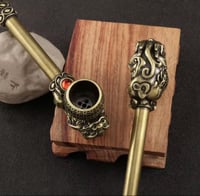 غليون تبغ معدني كلاسيكي