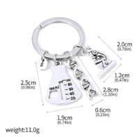 سلسلة مفاتيح أدوات متعددة احترافية