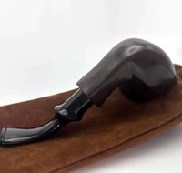 غليون بخشب الأبنوس كلاسيكي