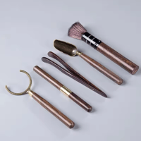 أدوات شاي غونغ فو الخشبية 5 قطع