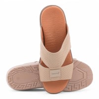 حذاء خليجي من باتونيا - بيج