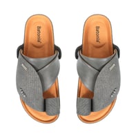 حذاء رجالي شرقي من باتونيا - رمادي