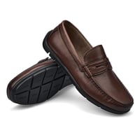 حذاء رسمي من باتونيا - بني