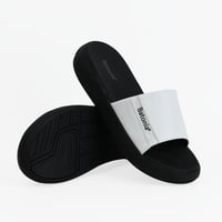 سليبر رجالي من باتونيا - ابيض واسود