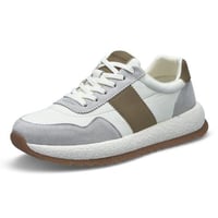 حذاء رياضي كاجوال من باتونيا - بني وابيض