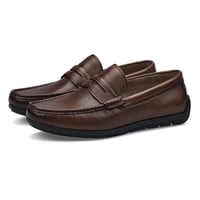 حذاء رسمي من باتونيا - بني