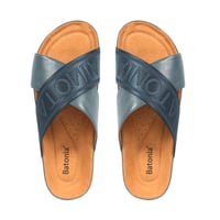 نعال رجالي من باتونيا - كحلي غامق