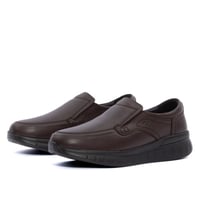 حذاء رسمي جلد طبيعي خفيف ومريح نعل عالي رجالي - بن...