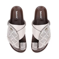 حذاء رجالي شرقي من باتونيا - بني