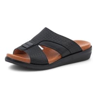 حذاء خليجي من باتونيا - أسود