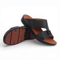 حذاء خليجي من باتونيا - اسود