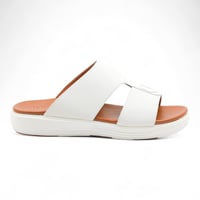 حذاء خليجي من باتونيا - ابيض