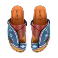 حذاء رجالي شرقي من باتونيا - ازرق