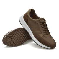 حذاء رياضي كاجوال من باتونيا - بني