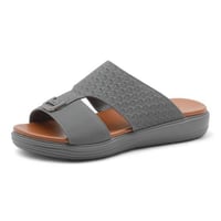 حذاء خليجي من باتونيا - رمادي