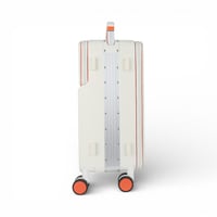 حقيبة سفر من باتونيا -أبيض وبرتقالي