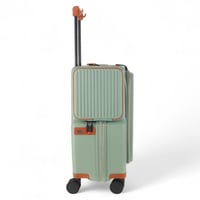 حقيبة سفر من باتونيا - أخضر فاتح