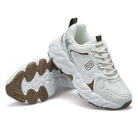 حذاء رياضي نسائي من باتونيا -أبيض و بيج