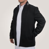 جاكيت رجالي قصير من باتونيا - اسود