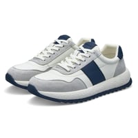 حذاء رياضي كاجوال من باتونيا - كحلي وابيض