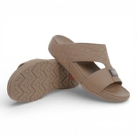 حذاء خليجي من باتونيا - بيج غامق