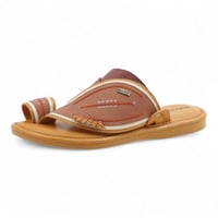 نعال رجالي من باتونيا - بني