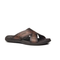 شبشب كاجوال سادة رجالي بدون اصبع - كوفي