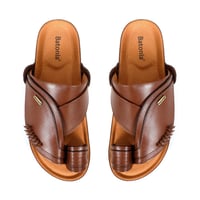 حذاء رجالي شرقي من باتونيا - بني