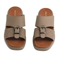 حذاء خليجي من باتونيا - بيج