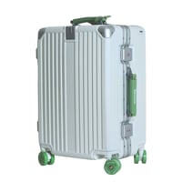 حقيبة سفر من باتونيا - أبيض وأخضر