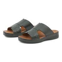 حذاء خليجي جلد طبيعي من باتونيا