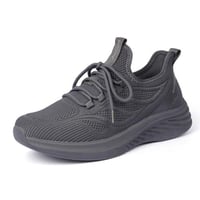 حذاء رياضي رجالي من باتونيا - رمادي غامق