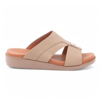 حذاء خليجي من باتونيا - بيج