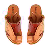 حذاء رجالي شرقي من باتونيا - بني