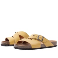 نعال مستردا جلد سادة بحزام رجالي - مستردا