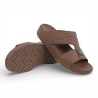 حذاء خليجي من باتونيا - بني