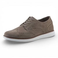 حذاء رسمي من باتونيا - بيج غامق مخملي