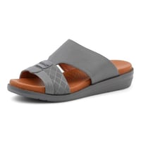 حذاء خليجي من باتونيا - رمادي