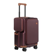 حقيبة سفر من باتونيا - عنابي