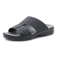 حذاء خليجي جلد طبيعي من باتونيا - رمادي