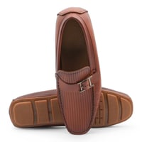 حذاء رسمي من باتونيا - بني