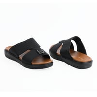 حذاء خليجي من باتونيا - اسود