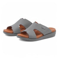 حذاء خليجي من باتونيا - رمادي