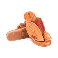 حذاء رجالي شرقي من باتونيا - بني