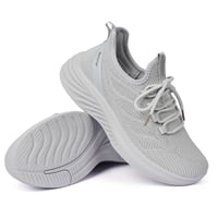 حذاء نسائي من باتونيا - رمادي