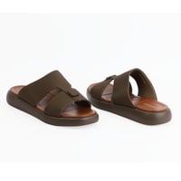 حذاء خليجي من باتونيا - بني