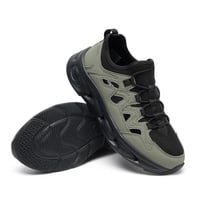 حذاء رياضي من باتونيا - أسود وزيتي